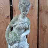 Reconstructed stone garden statue