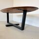 Table à manger ovale en noyer massif 260x120 - Bert Plantagie