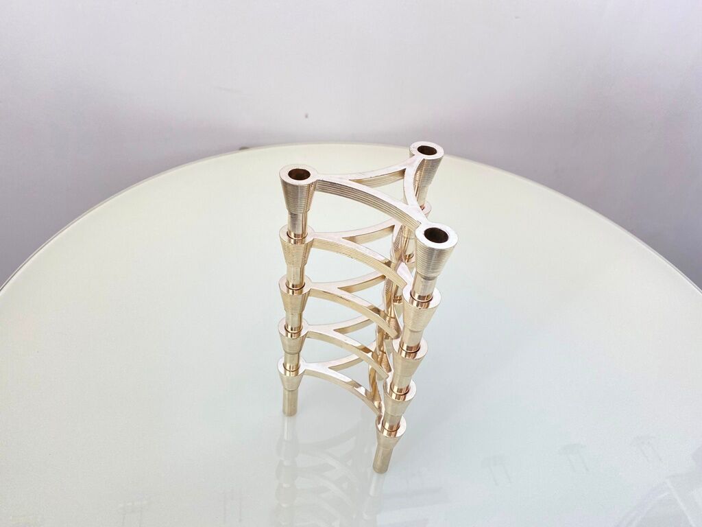 5 modular candle holders varying NAGEL 1970