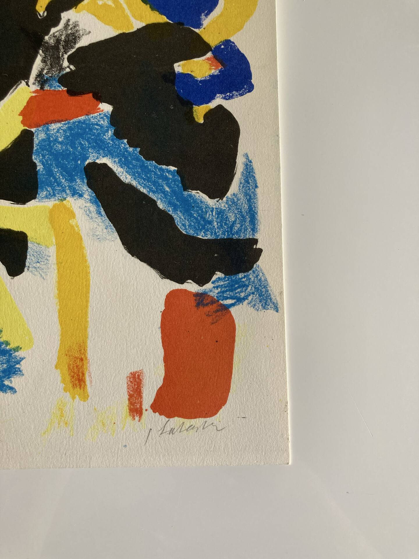 Abstract Composition (printed in 20 copies) signed Ger Lataster