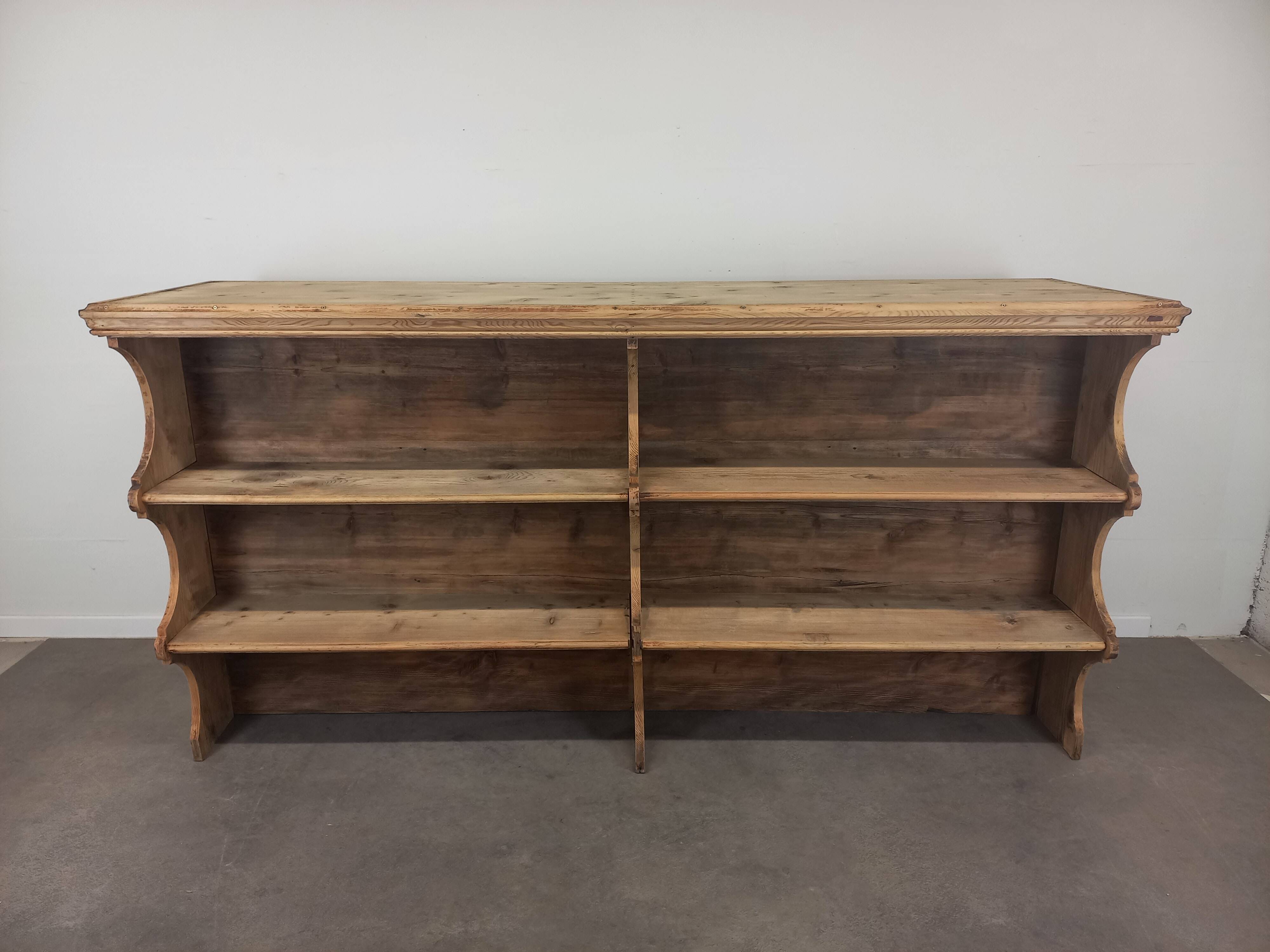 Large commercial shelf