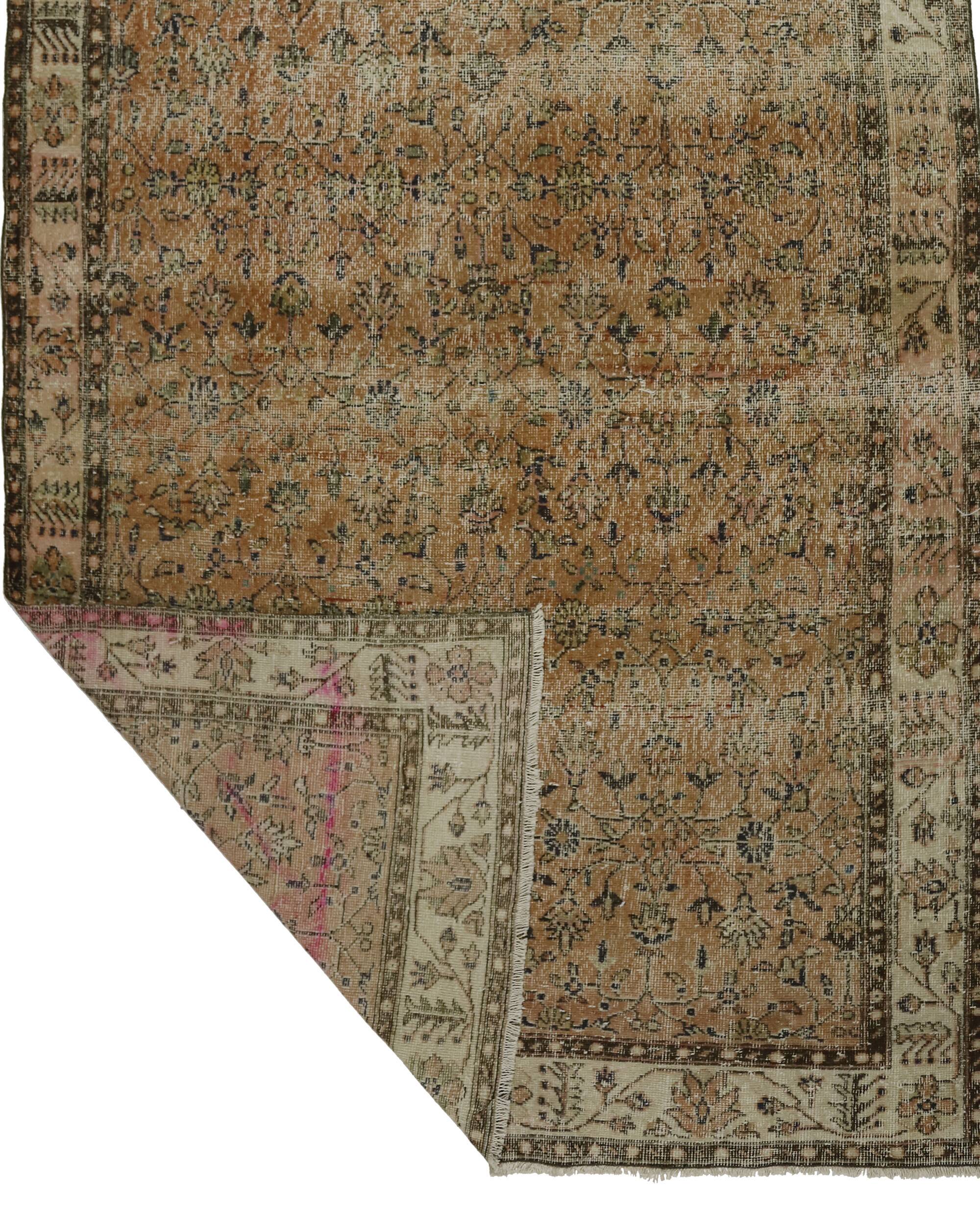 Turkish Anatolian Handmade Vintage Rug 302 cm x 177 cm