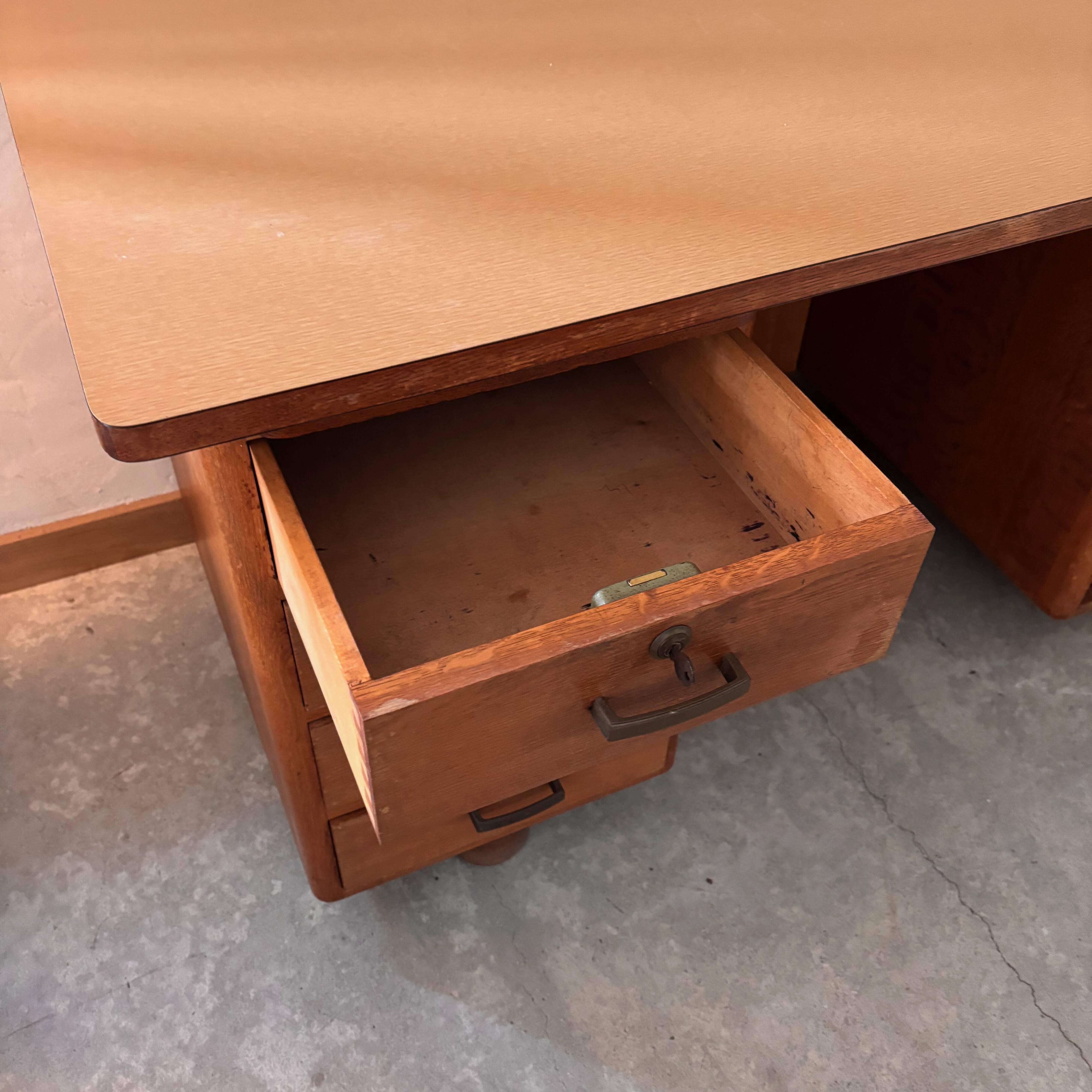 Oak desk