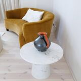 Art Deco ceramic globe vase by Upsala Ekeby, Sweden, 1930s