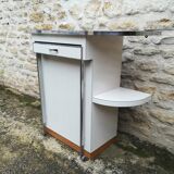 table murale modulable ou rétractable en formica