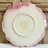 4 plates slip eglantine Massier Vallauris