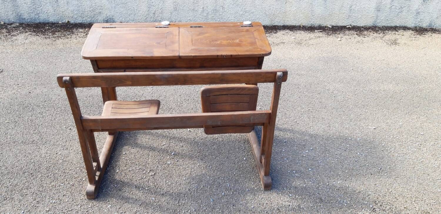 Old school desk