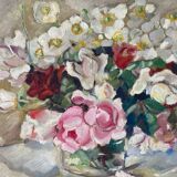 Signed bouquet of flowers