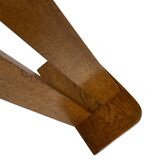 Vintage wooden wall shelve rack bookshelf in wood minimalist