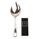 Serving spoon Christofle model America in silver-plated metal, design by Luc Lanel.