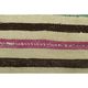 1970s Vintage Turkish Oushak Handmade Wool Cotton Beige Area Rug 137x221