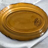 Oval dish the earthenware of Haute Provence