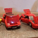 Lot de 4 modèles Ferrari 1/24