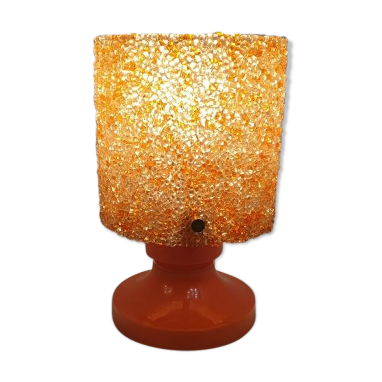 Vintage lamp orange 70's