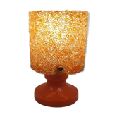 Lampe vintage orange 70's