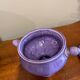 Pot, purple candy jar