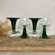 4 large Alsace Roemer glasses France