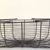 Vintage metal basket