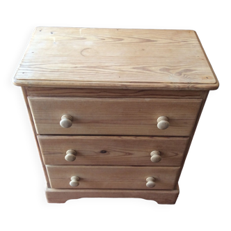 Fir chest of drawers