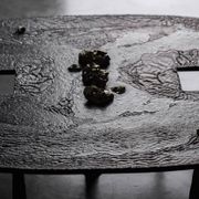 Table basse en fer brutaliste de Thomas Serruys, Belgique, 2019
