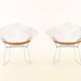 Set of Diamond Chairs by Bertoia for Knoll International, US, 1960s
