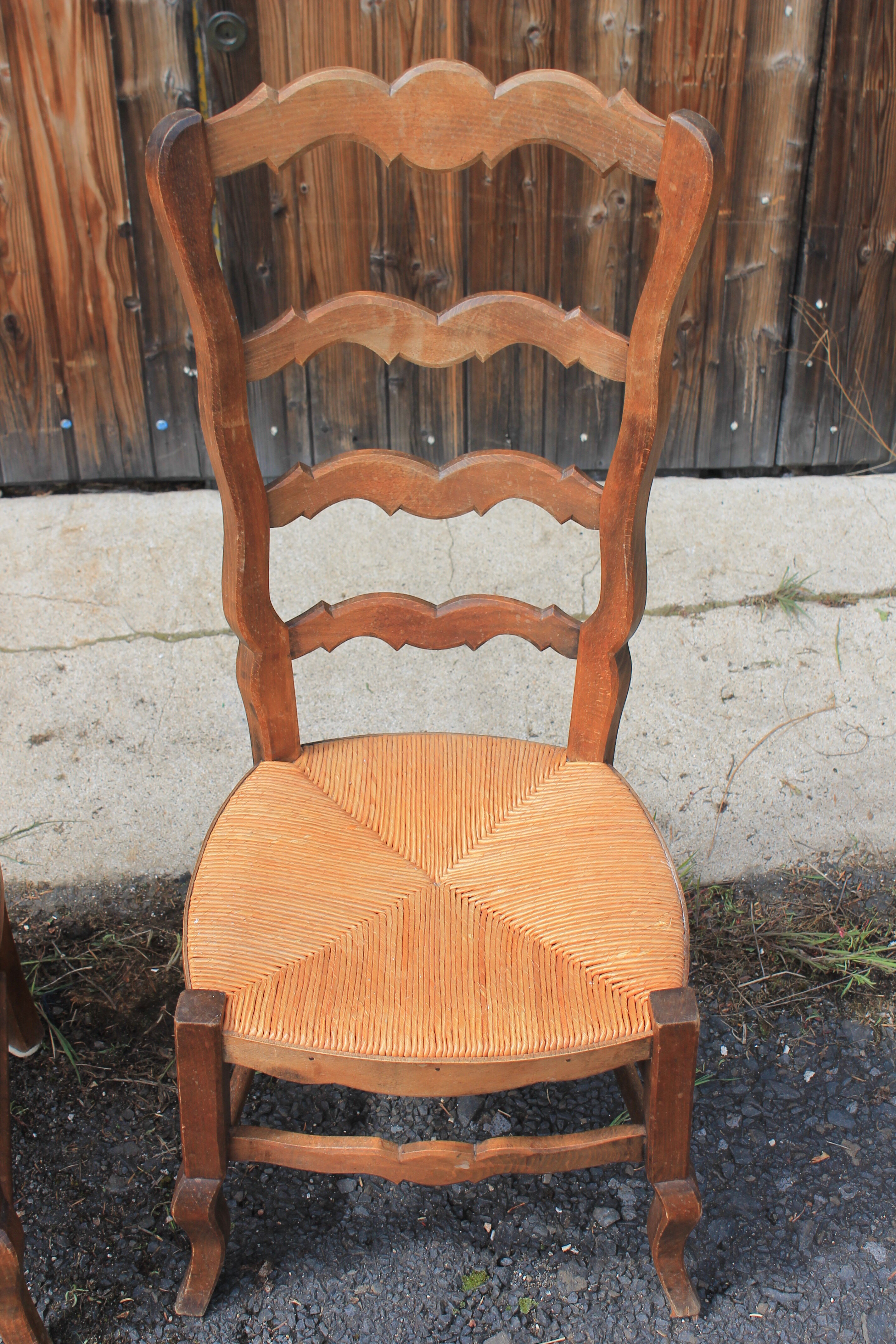 Pair of nanny chairs