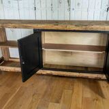 Old restored carpenter's workbench