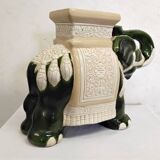 Vintage ceramic elephant plant pot