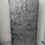 Undus brushed aluminum cabinet