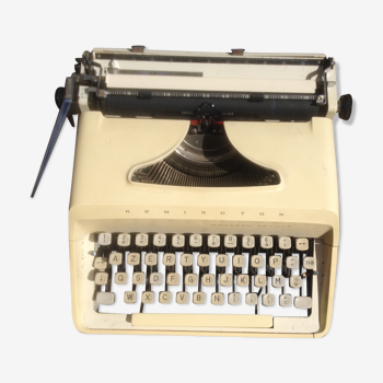 Machine à écrire Remington monarch de luxe vintage