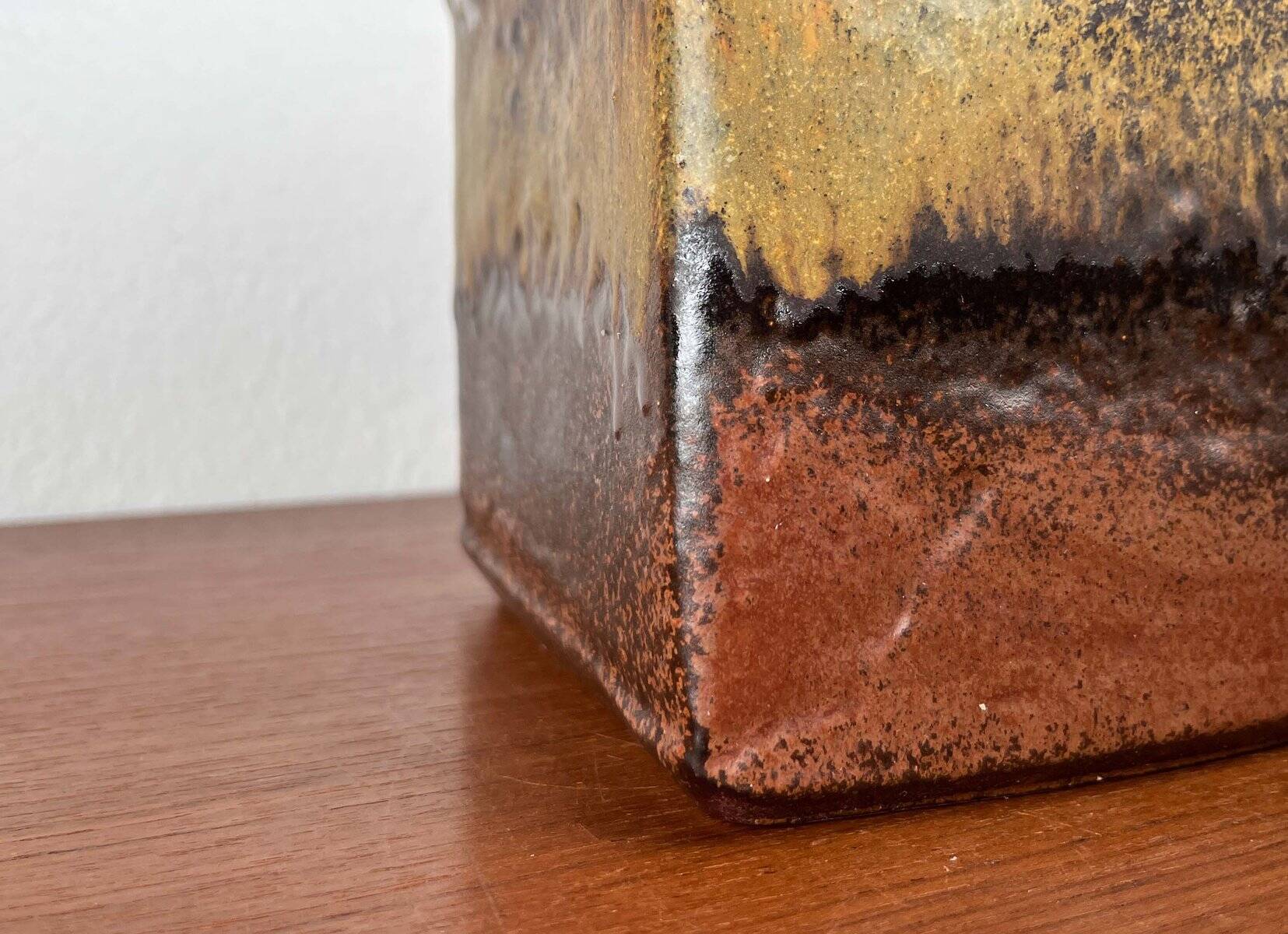 Grand Vase Moderne du Milieu du Siècle en Céramique Ouest-Allemande WGP de Steuler, Années 1960