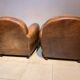 Paire de fauteuils club