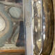 Antique Serving Dish 2R Silverplate Silver + Gold Medicine