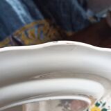 5 flat earthenware plates from Longchamp - Mistral