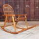 Rocking Chair Rotin and Uluv Wood