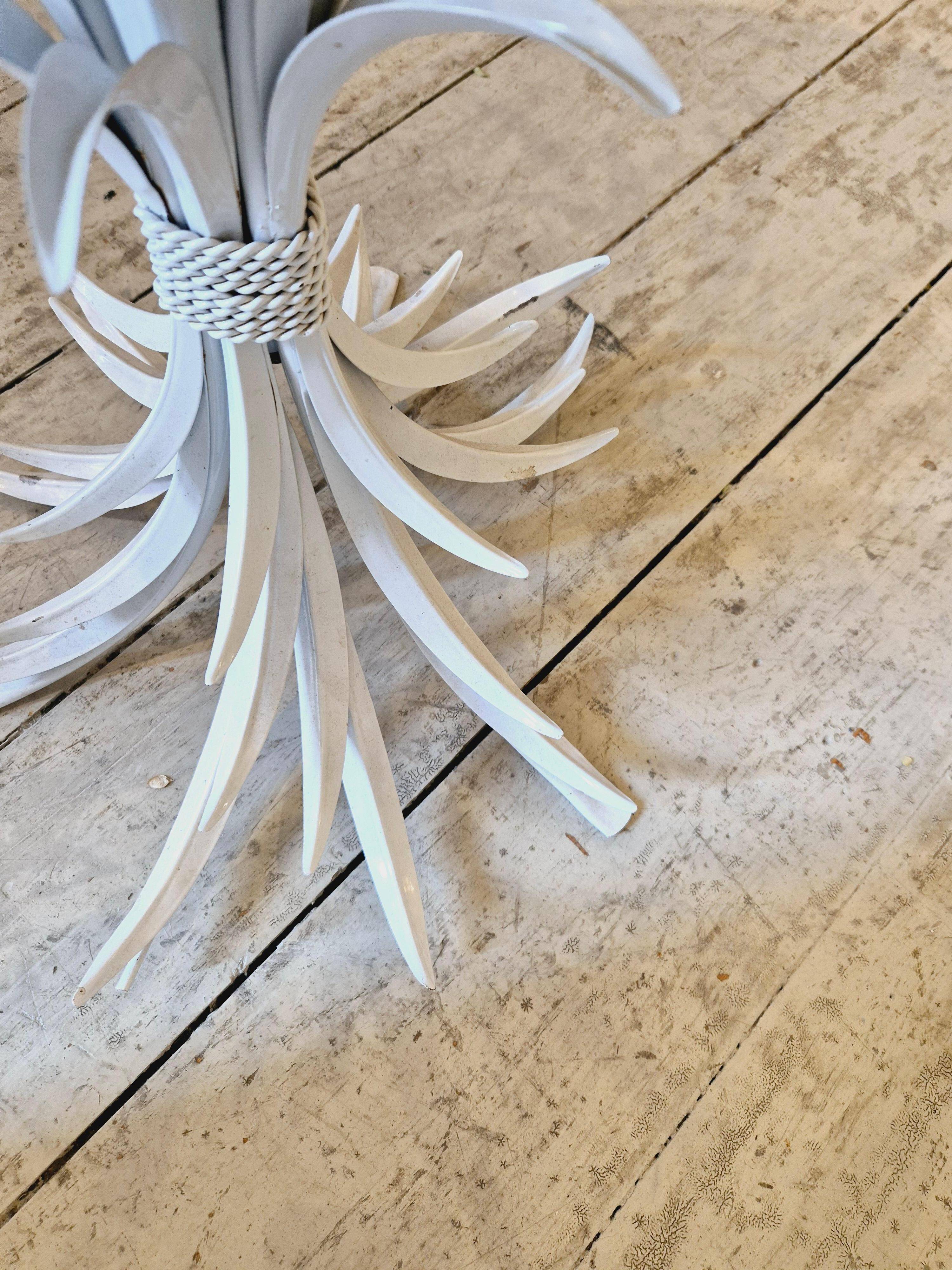 Hans Kögl, "Coco Chanel" - metal side table, Hollywood Regency