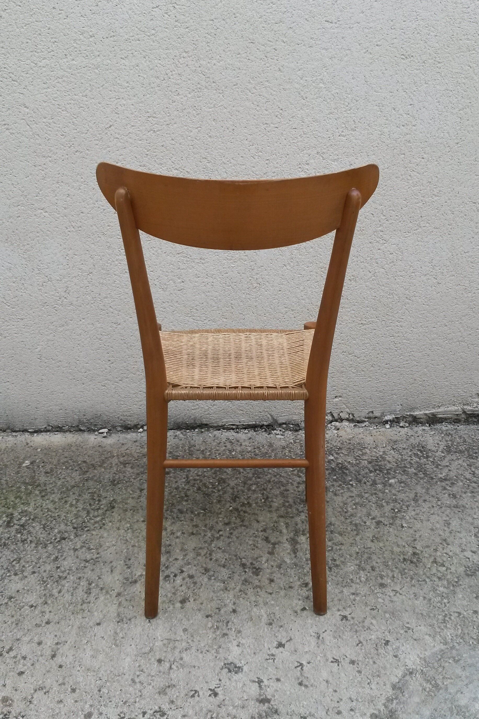 Série de 5 chaises 1960