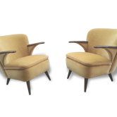 1/2 Fauteuils scandinave vintage années 50/60 restauré
