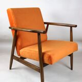 Vintage Orange Easy Chair, 1970s,
