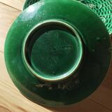 Set of dessert plates Sarreguemines – Art Nouveau earthenware, decoration