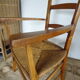 Mulched armchair high backrest