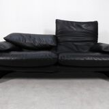 Cassina Maralunga 2,5 seater - black leather