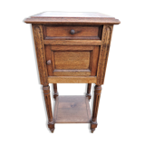 Oak bedside
