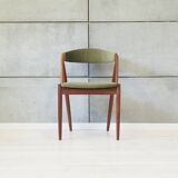 Ensemble de quatre chaises en palissandre, design danois, années 70, designer : Kai Kristiansen