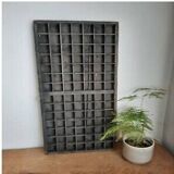 Printing Locker Printer Drawer Wall-Mounted Shadow Box Letterpress Printer Tray a