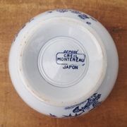 Old collection bowl Creil and Montereau model Japan