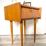 Vintage bedside table