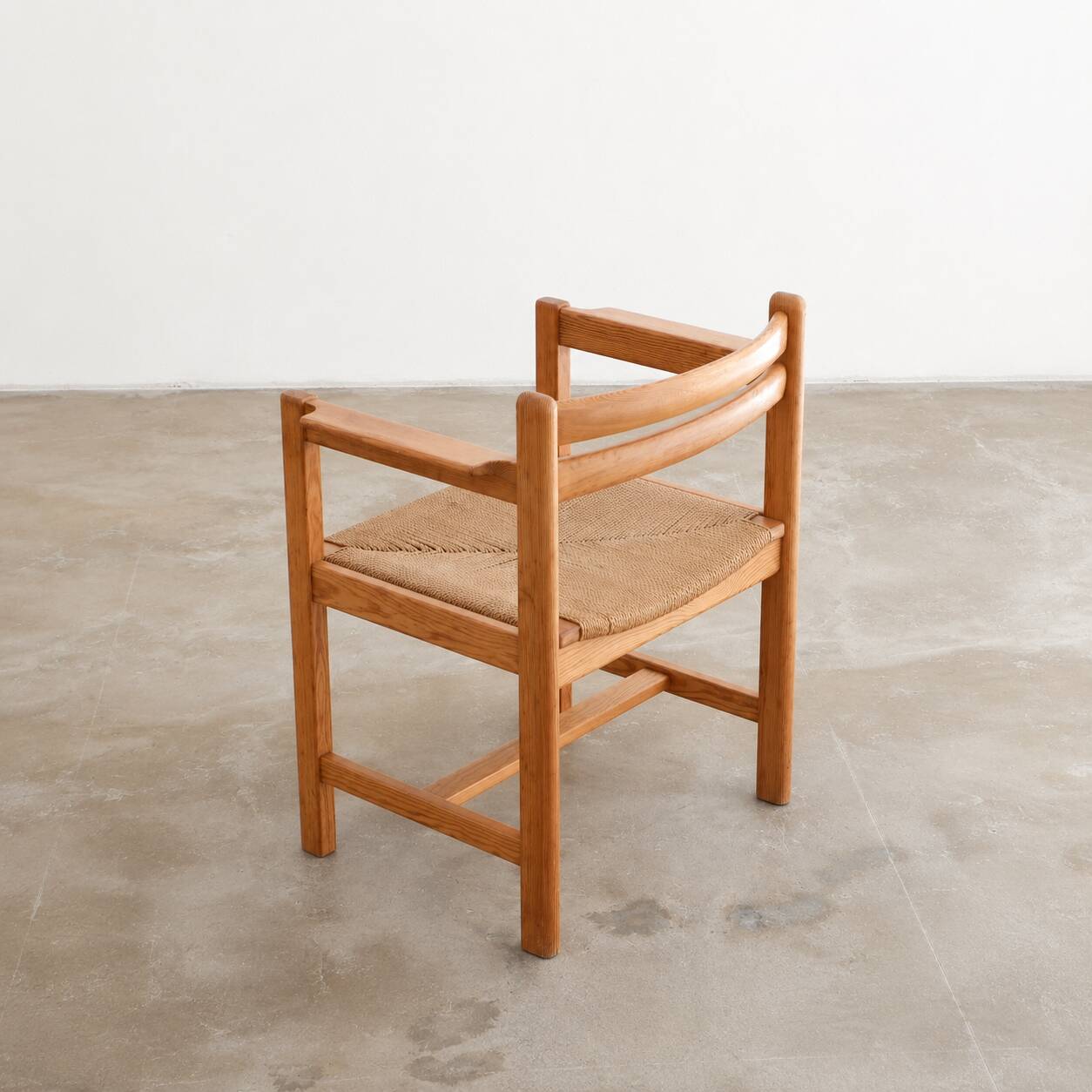 Ensemble de 6 fauteuils "Asserbo" en pin par Borge Mogensen pour Karl Andersson & Söner