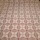 Handmade cotton crochet bedspread