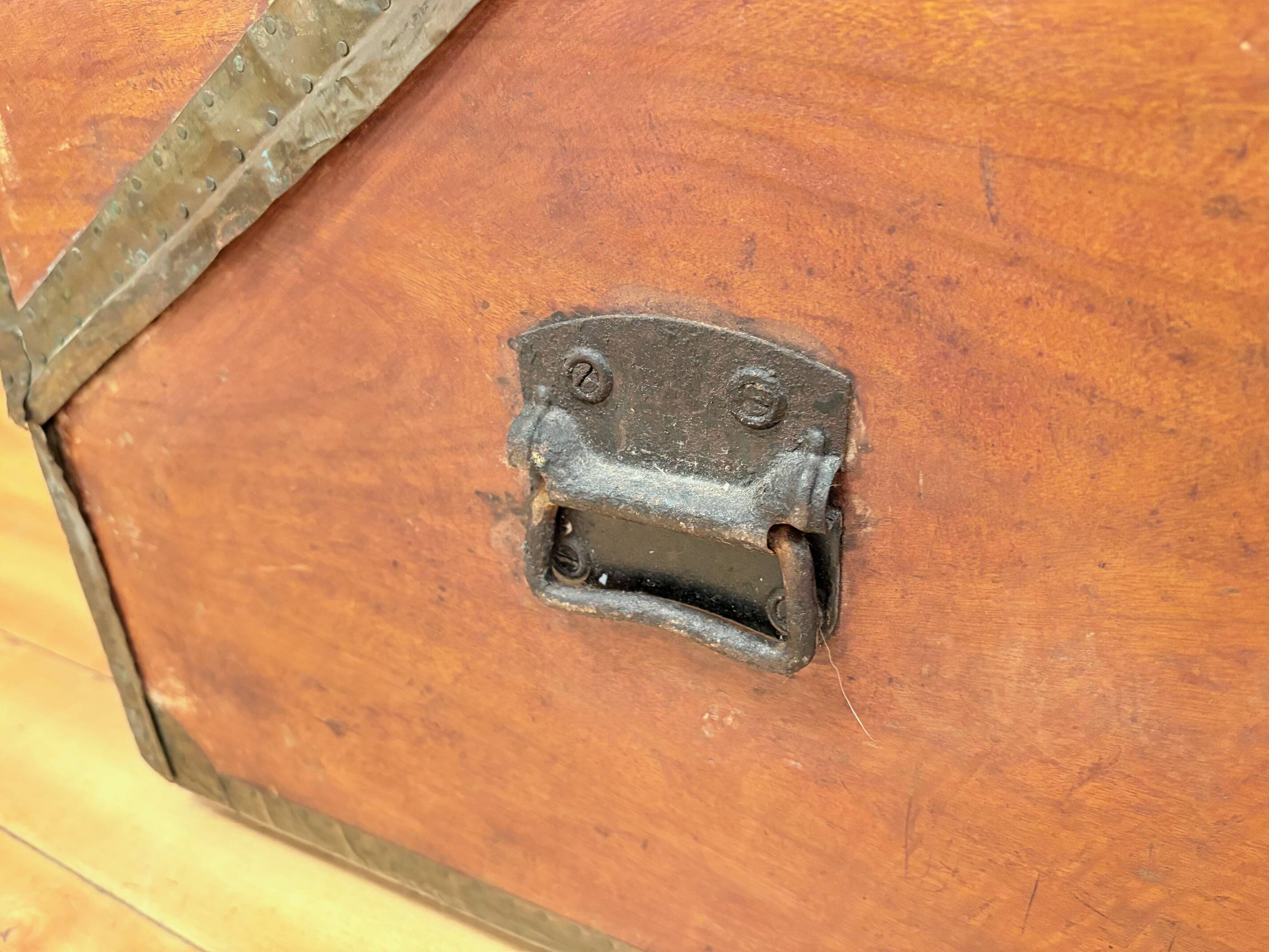 French officer's cabin trunk, mid-19th century